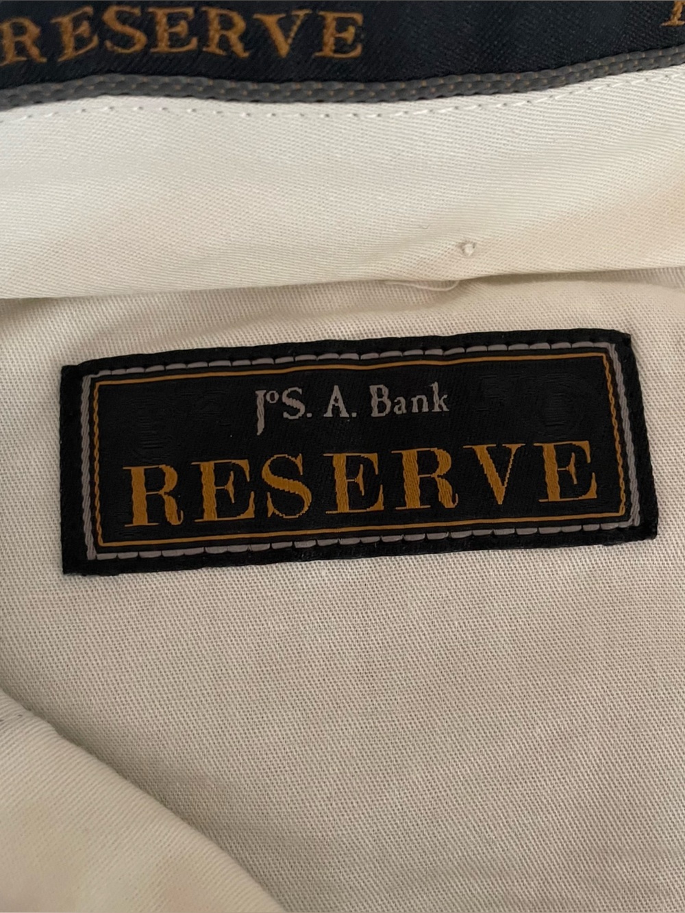Jos. A Bank Reserve Collection Grey Italian Wool Dress Pants Slacks 36 Regular - Picture 9 of 13